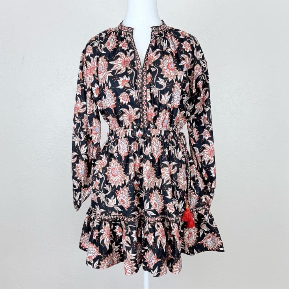 Omika lani mini Long Sleeve Dress Large NWOT